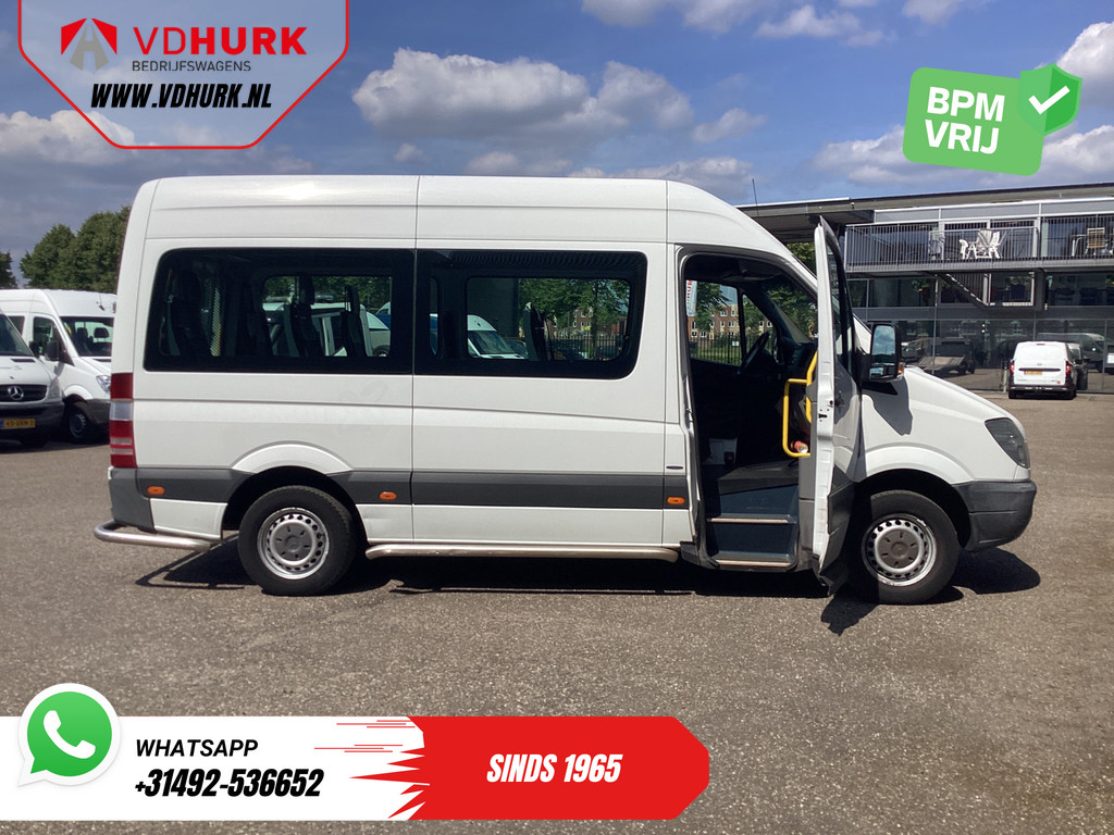 Mercedes-Benz Sprinter Personenvervoer 313 2.2 CDI L2H2 €9922 Incl. BTW BPM VRIJ! EXPORT ONLY Combi/ 9 Persoons/ Kombi/ 9P/ Airco/ Rolstoellift 5