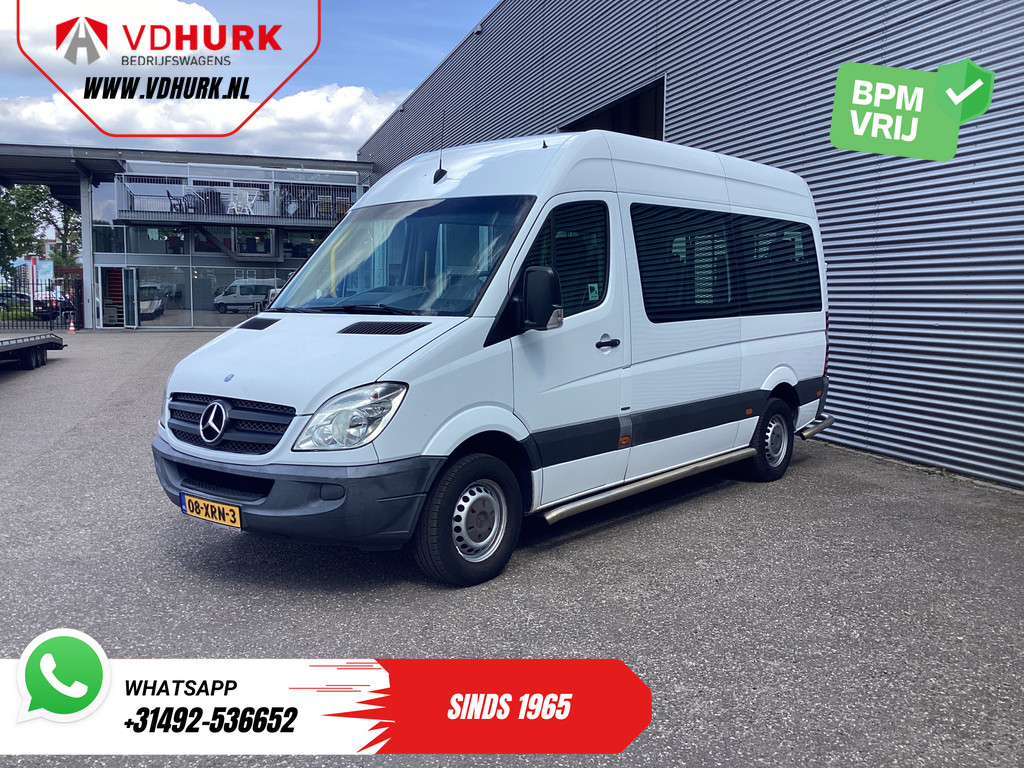 Mercedes-Benz Sprinter Personenvervoer 313 2.2 CDI L2H2 €9922 Incl. BTW BPM VRIJ! EXPORT ONLY Combi/ 9 Persoons/ Kombi/ 9P/ Airco/ Rolstoellift 8