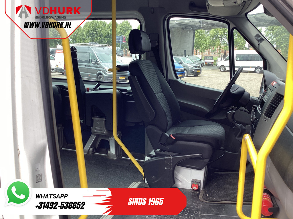 Mercedes-Benz Sprinter Personenvervoer 313 2.2 CDI L2H2 €11.132 Incl. BTW BPM VRIJ! EXPORT ONLY Combi/ 9 Persoons/ Kombi/ 9P/ Airco/ Rolstoellift 10