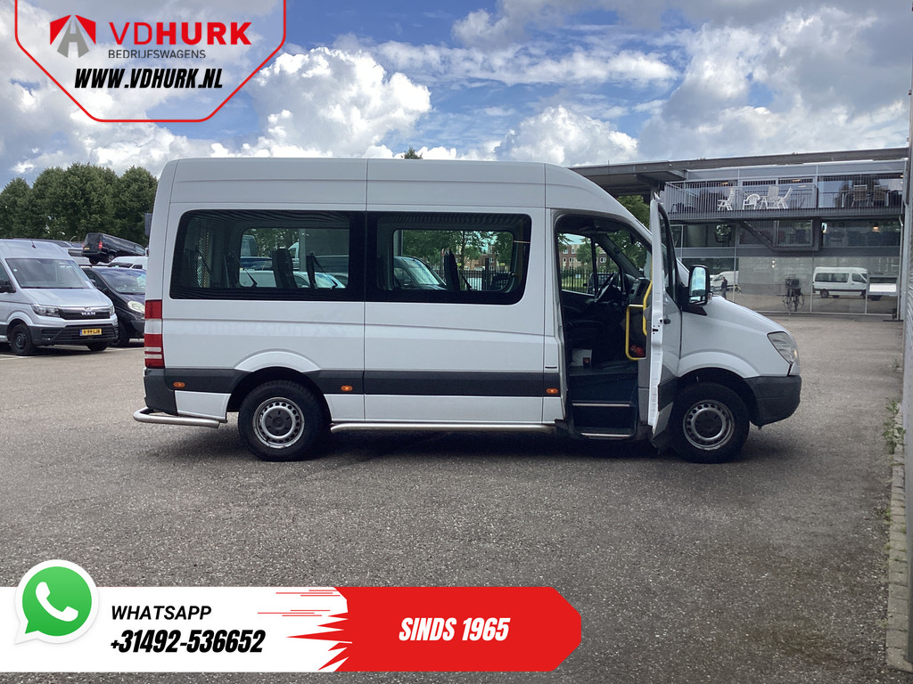 Mercedes-Benz Sprinter Personenvervoer 313 2.2 CDI L2H2 €11.132 Incl. BTW BPM VRIJ! EXPORT ONLY Combi/ 9 Persoons/ Kombi/ 9P/ Airco/ Rolstoellift 5