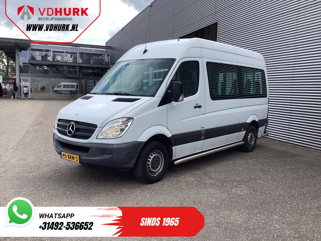 Mercedes-Benz Sprinter Personenvervoer 313 2.2 CDI L2H2 €11.132 Incl. BTW BPM VRIJ! EXPORT ONLY Combi/ 9 Persoons/ Kombi/ 9P/ Airco/ Rolstoellift 7