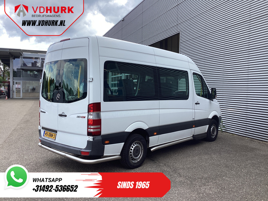Mercedes-Benz Sprinter Personenvervoer 313 2.2 CDI L2H2 €11.132 Incl. BTW BPM VRIJ! EXPORT ONLY Combi/ 9 Persoons/ Kombi/ 9P/ Airco/ Rolstoellift 8