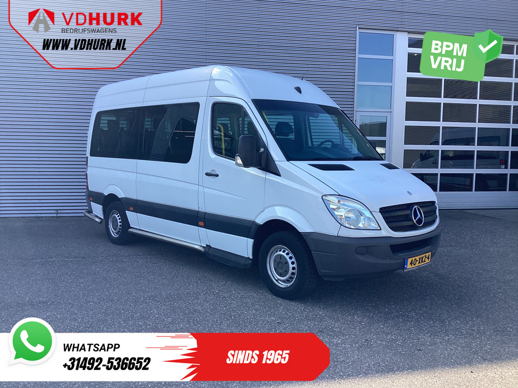 Mercedes-Benz Sprinter Personenvervoer 313 2.2 CDI L2H2 €10.164 Incl. BTW BPM VRIJ! EXPORT ONLY Combi/ 9 Persoons/ Kombi/ 9P/ Airco/ Rolstoellift 0
