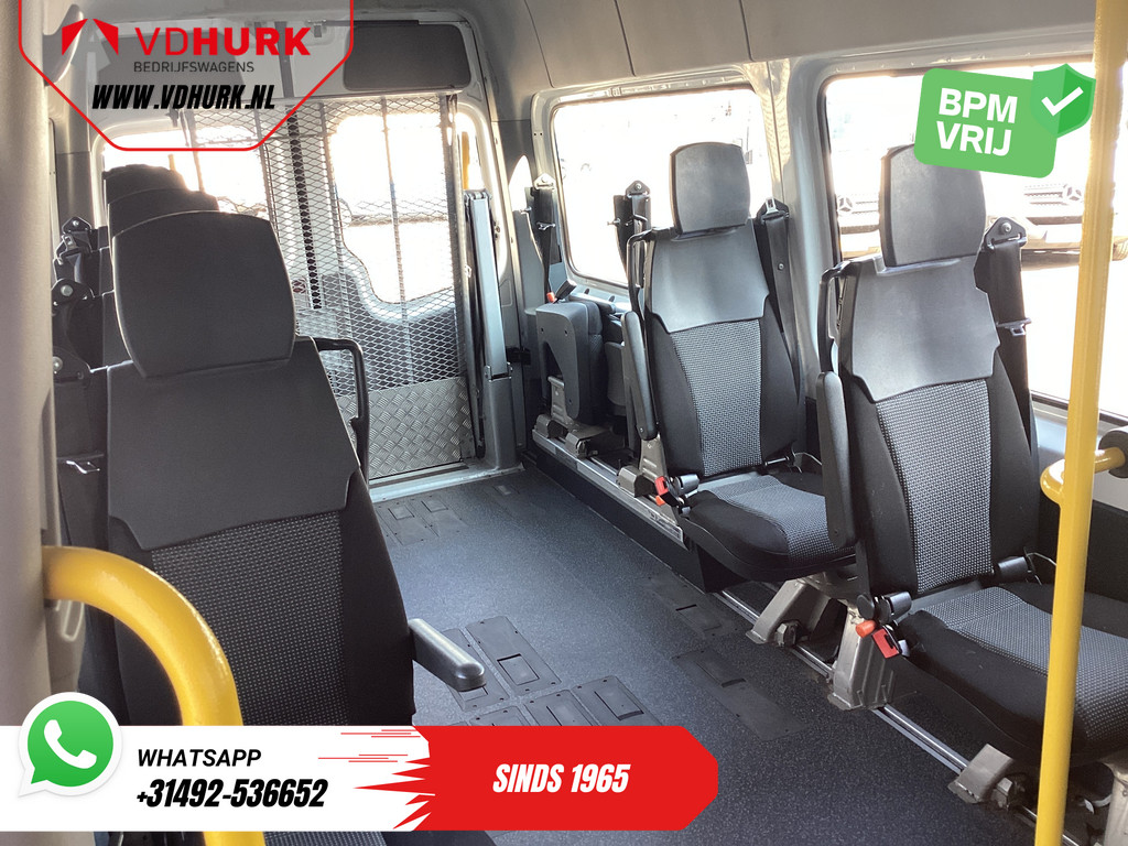 Mercedes-Benz Sprinter Personenvervoer 313 2.2 CDI L2H2 €10.164 Incl. BTW BPM VRIJ! EXPORT ONLY Combi/ 9 Persoons/ Kombi/ 9P/ Airco/ Rolstoellift 11