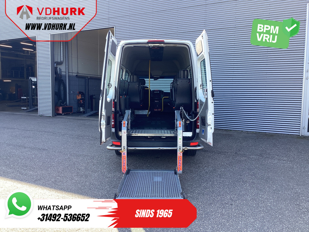 Mercedes-Benz Sprinter Personenvervoer 313 2.2 CDI L2H2 €10.164 Incl. BTW BPM VRIJ! EXPORT ONLY Combi/ 9 Persoons/ Kombi/ 9P/ Airco/ Rolstoellift 4