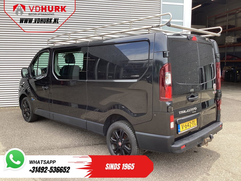 Fiat Talento Bestelbus 1.6 MJ 145 pk DC Dubbel Cabine EXPORT ONLY Imperiaal/ Climate/ Camera/ Cruise/ LMV/ PDC/ Trekhaak 1