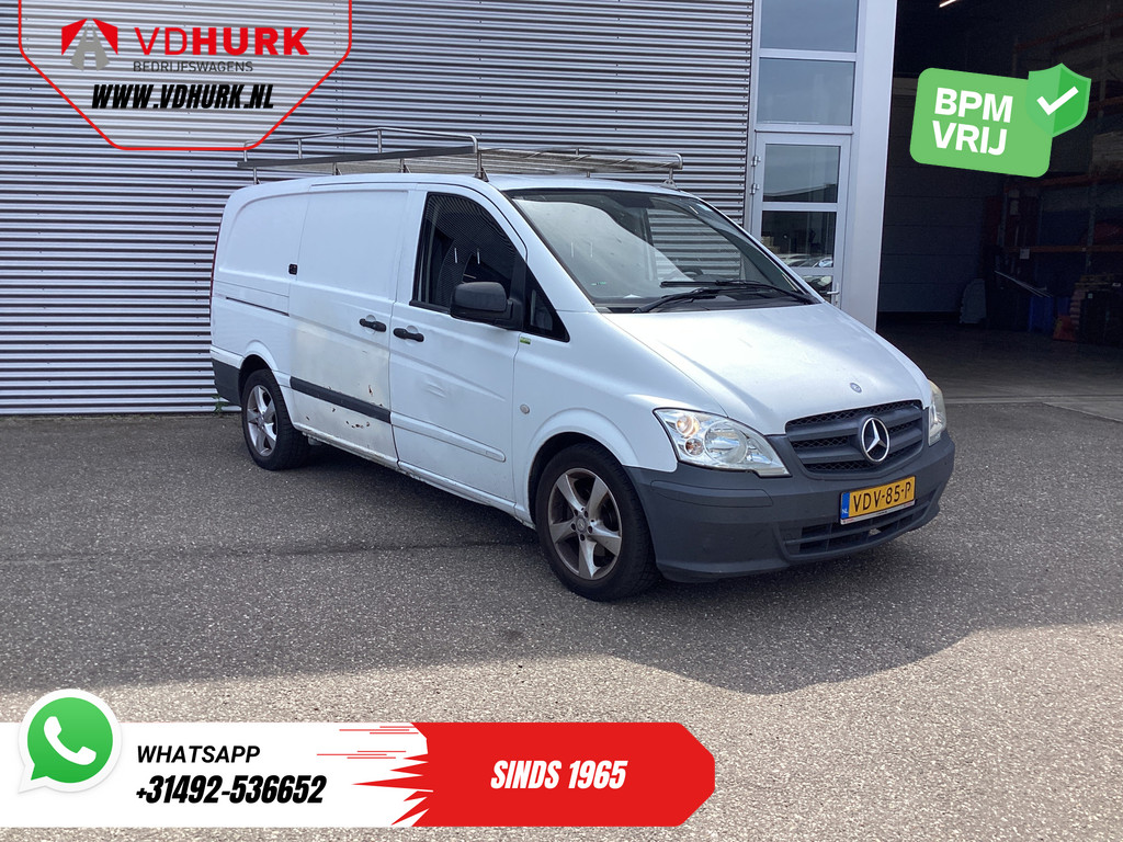 Mercedes-Benz Vito Bestelbus 113 CDI L2 EXPORT ONLY Imperiaal/ LMV/ Trekhaak 0