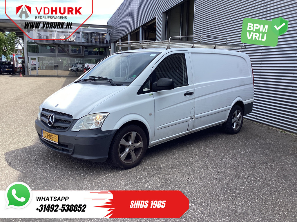 Mercedes-Benz Vito Bestelbus 113 CDI L2 EXPORT ONLY Imperiaal/ LMV/ Trekhaak 8