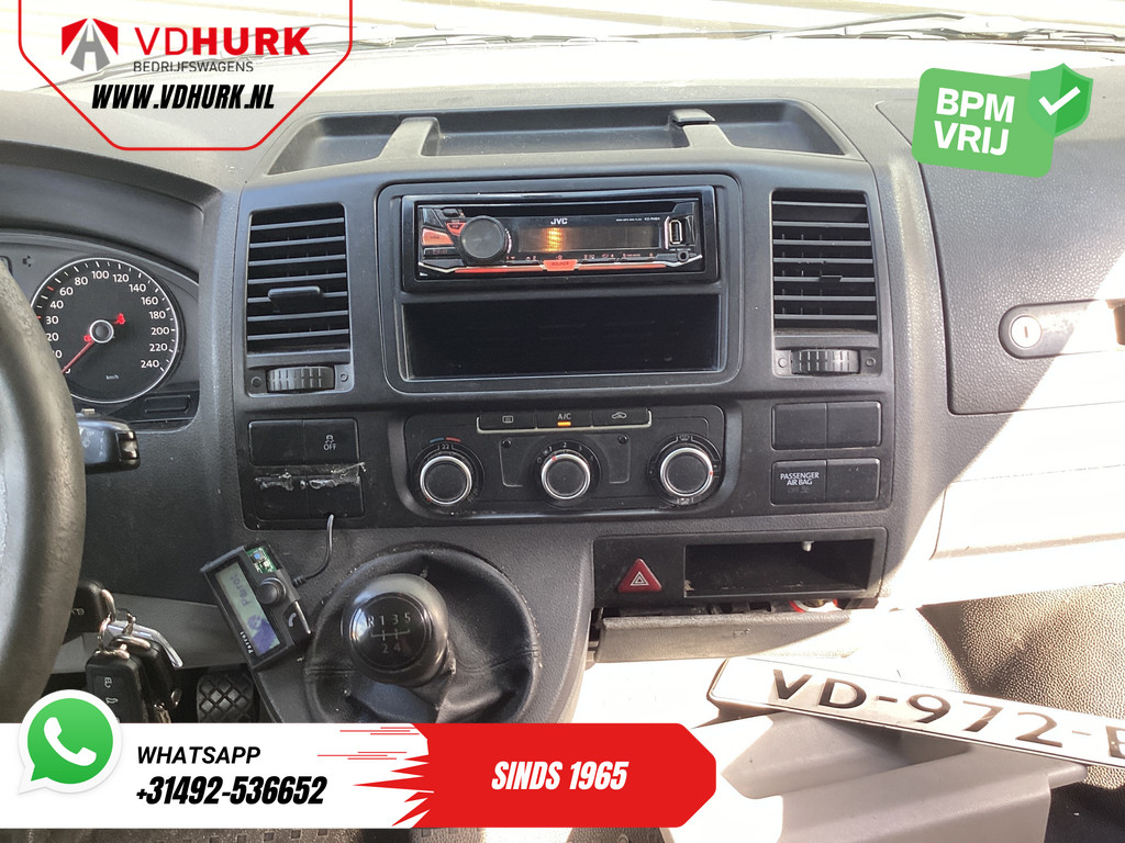 Volkswagen Transporter Bestelbus 2.0 TDI 100 pk EXPORT ONLY L2 Airco/ 2.2T Trekverm./ Inrichting/ Trekhaak 10