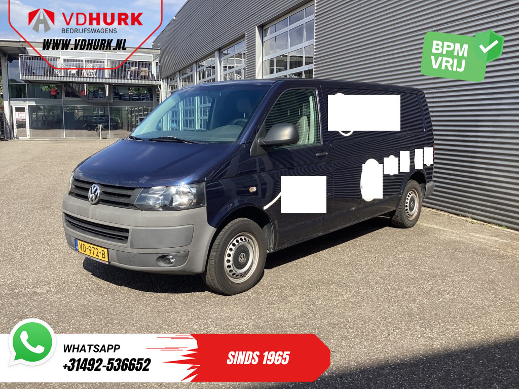 Volkswagen Transporter Bestelbus 2.0 TDI 100 pk EXPORT ONLY L2 Airco/ 2.2T Trekverm./ Inrichting/ Trekhaak 11