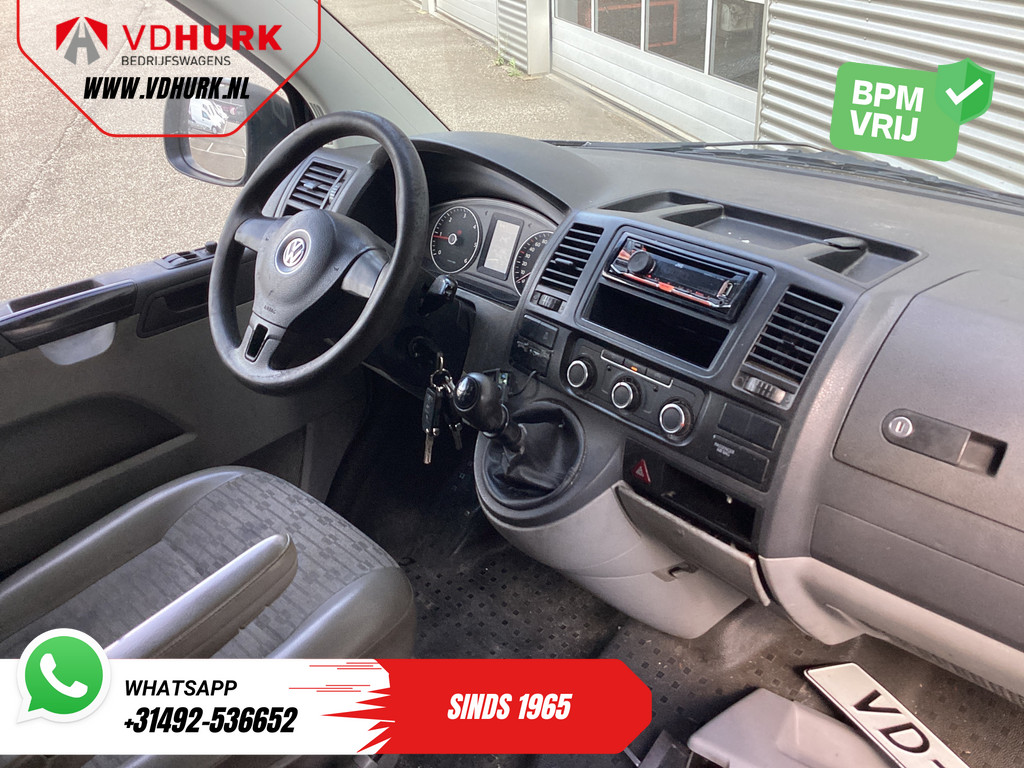 Volkswagen Transporter Bestelbus 2.0 TDI 100 pk EXPORT ONLY L2 Airco/ 2.2T Trekverm./ Inrichting/ Trekhaak 2