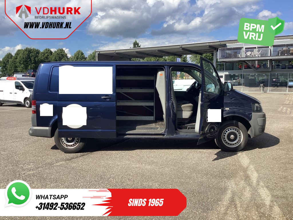 Volkswagen Transporter Bestelbus 2.0 TDI 100 pk EXPORT ONLY L2 Airco/ 2.2T Trekverm./ Inrichting/ Trekhaak 5