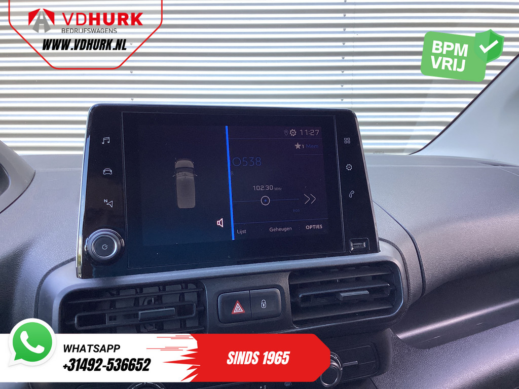 Peugeot Partner Bestelbus 1.5 HDI 100 pk EXPORT ONLY BOTT/ Carplay/ PDC/ Cruise/ Trekhaak/ Airco 15
