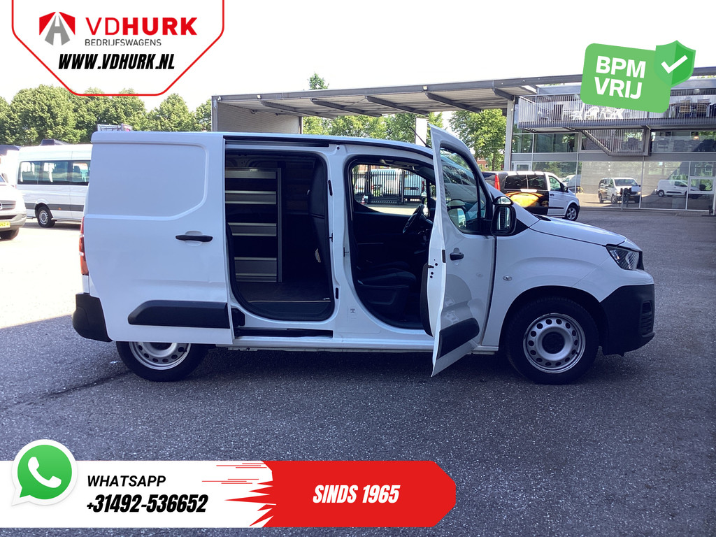 Peugeot Partner Bestelbus 1.5 HDI 100 pk EXPORT ONLY BOTT/ Carplay/ PDC/ Cruise/ Trekhaak/ Airco 5