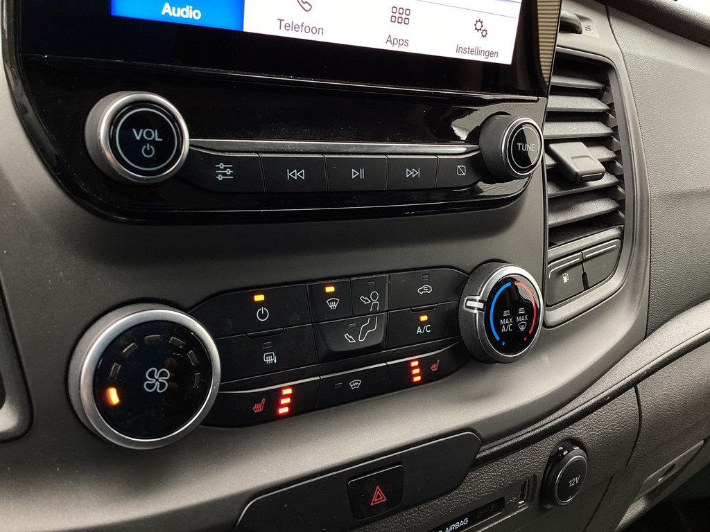 Ford Transit Custom Bestelbus 1.0 130 pk PHEV Trend BPM VRIJ! 2xSchuifdeur/ Carplay/ Stoelverw./ Camera/ Cruise/ PDC 10