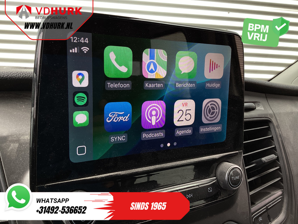 Ford Transit Custom Bestelbus 2.0 TDCI L2 Trend DC Dubbel Cabine BPM VRIJ! Stoelverw./ Carplay/ 2.7t Trekverm./ Navi/ PDC/ Cruise 13
