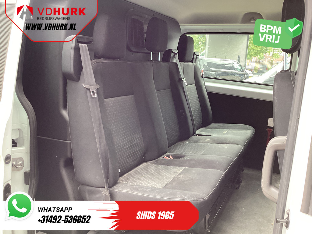 Ford Transit Custom Bestelbus 2.0 TDCI L2 Trend DC Dubbel Cabine BPM VRIJ! Stoelverw./ Carplay/ 2.7t Trekverm./ Navi/ PDC/ Cruise 8