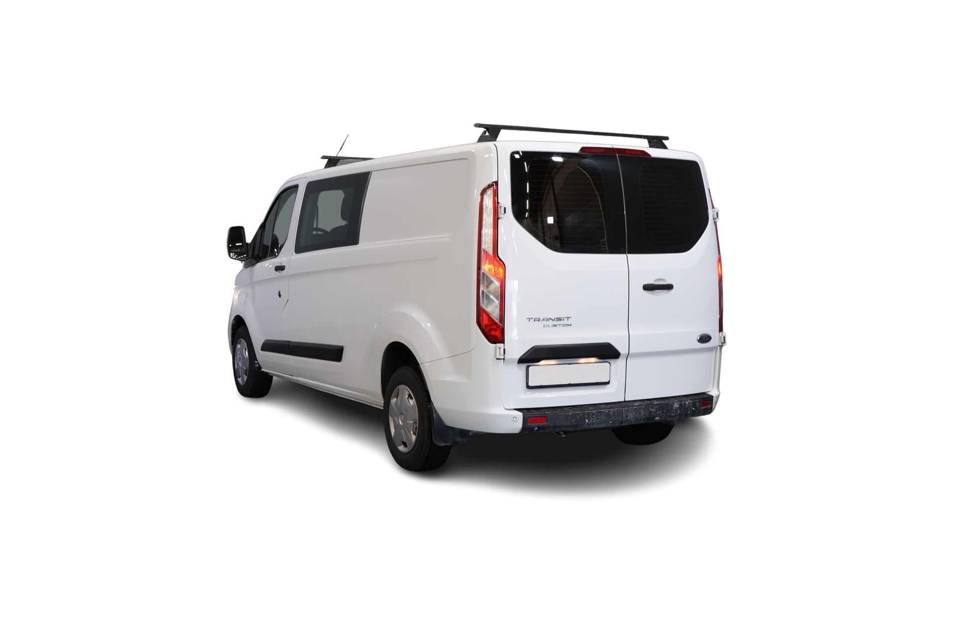 Ford Transit Custom Bestelbus 2.0 TDCI L2 Trend DC Dubbel Cabine BPM VRIJ! Stoelverw./ Carplay/ 2.7t Trekverm./ Navi/ PDC/ Cruise 1