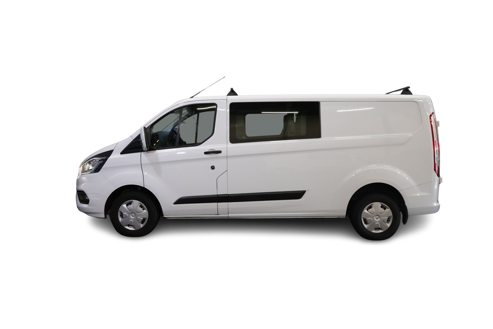 Ford Transit Custom Bestelbus 2.0 TDCI L2 Trend DC Dubbel Cabine BPM VRIJ! Stoelverw./ Carplay/ 2.7t Trekverm./ Navi/ PDC/ Cruise 3