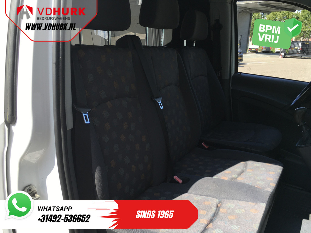 Mercedes-Benz Vito Bestelbus 109 CDI EXPORT ONLY NL Auto/ APK 03-2026/ 3 Pers./ Trekhaak 10