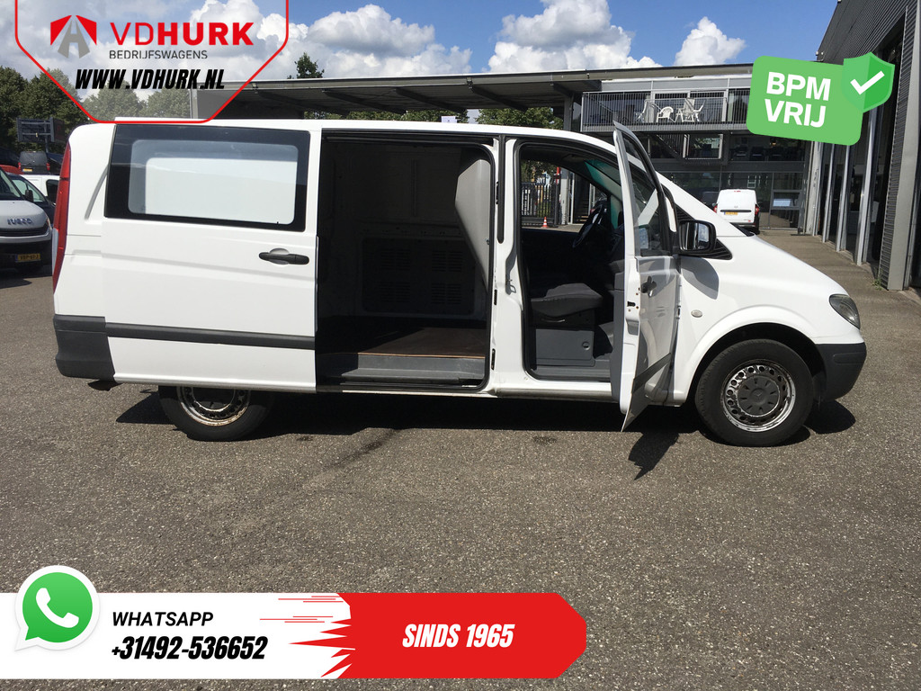 Mercedes-Benz Vito Bestelbus 109 CDI EXPORT ONLY NL Auto/ APK 03-2026/ 3 Pers./ Trekhaak 4