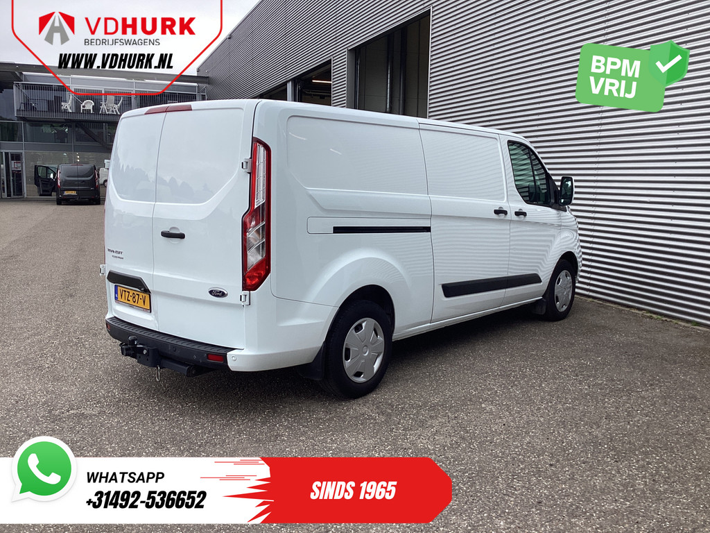 Ford Transit Custom Bestelbus 320 2.0 TDCI 130 pk L2 Trend BPM VRIJ! 2.8t Trekverm./ Stoelverw./ Carplay/ Camera/ PDC/ Cruise/ Trekhaak 9