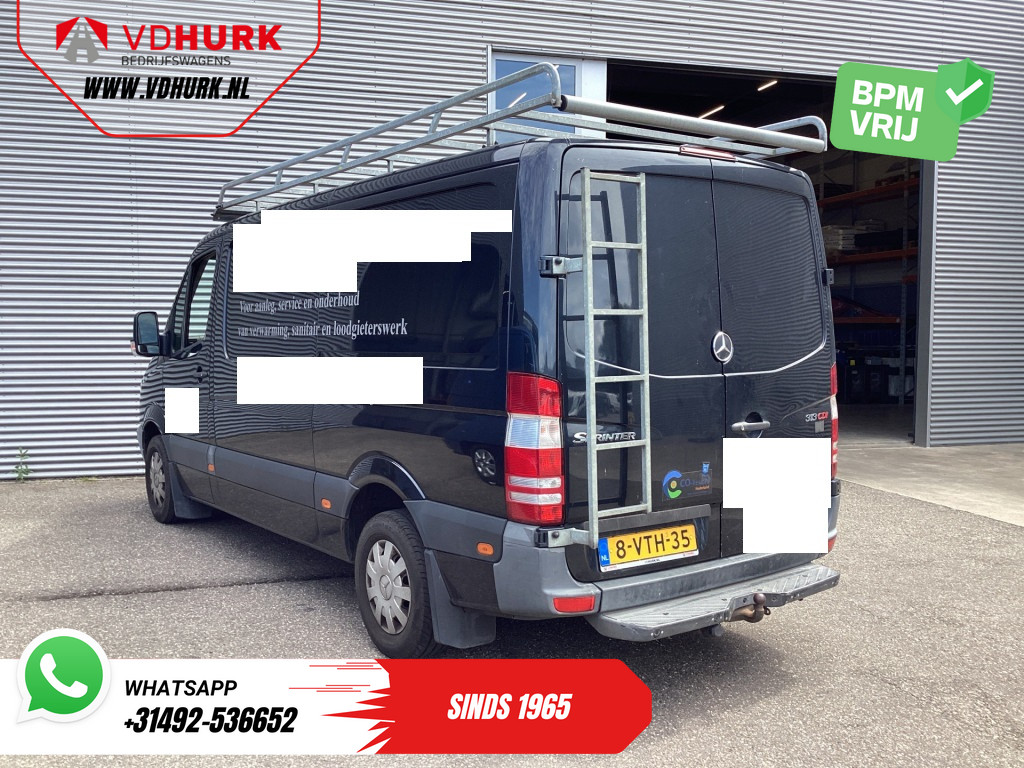 Mercedes-Benz Sprinter Bestelbus 313 2.2 CDI L2 EXPORT ONLY Imperiaal + Ladder/ Airco/ Cruise/ PDC/ Trekhaak 1