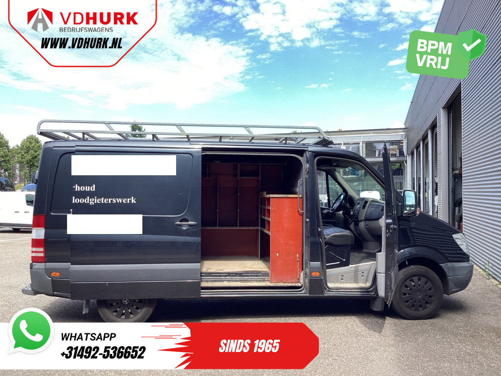 Mercedes-Benz Sprinter Bestelbus 313 2.2 CDI L2 EXPORT ONLY Imperiaal + Ladder/ Airco/ Cruise/ PDC/ Trekhaak 5