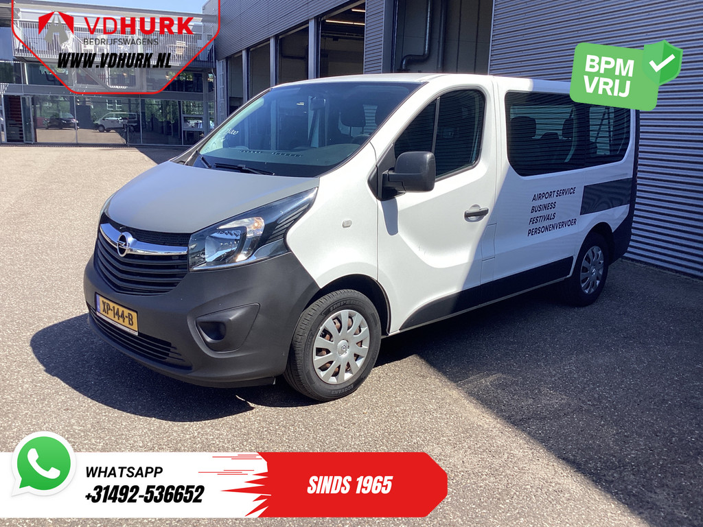 Opel Vivaro Combi Personenvervoer 1.6 CDTI EURO6 EXPORT ONLY € 19.776,- Incl. BTW/BPM VRIJ? Combi/ Kombi/ 9 Pers./ 9 Persoons/ Airco 7