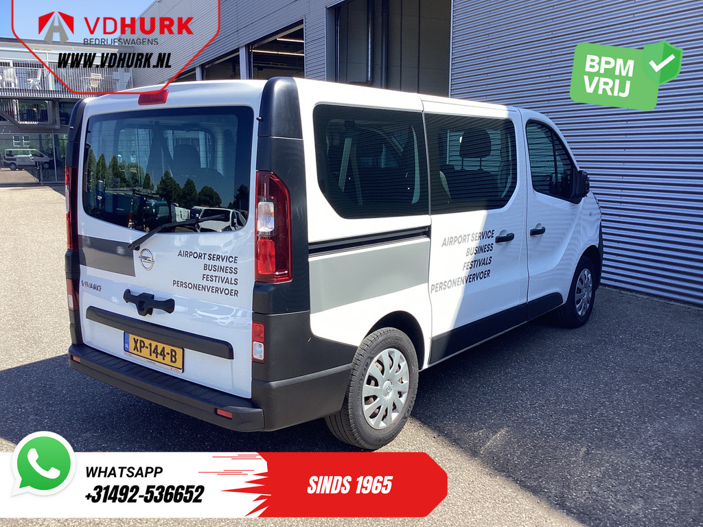 Opel Vivaro Combi Personenvervoer 1.6 CDTI EURO6 EXPORT ONLY € 19.776,- Incl. BTW/BPM VRIJ? Combi/ Kombi/ 9 Pers./ 9 Persoons/ Airco 8