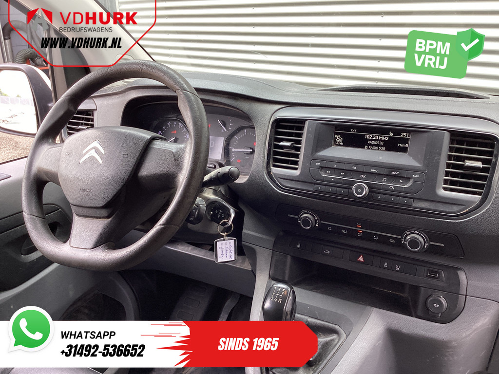 Citroën Jumpy Bestelbus 1.6 HDI L2 BPM VRIJ! EXPORT ONLY Imperiaal/ Alarm III/ Cruise/ Trekhaak/ PDC/ Airco 9