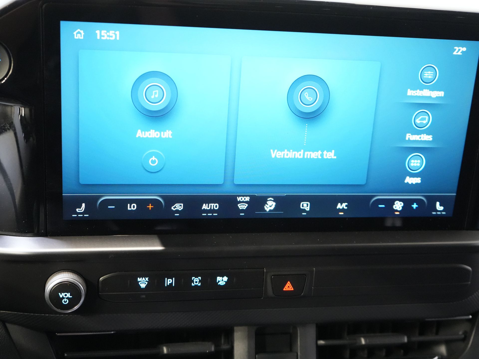 Ford Transit Custom Bestelbus 2.0 TDCI 150 pk L2 Limited BPM VRIJ! (DEMO) Garantie tot 9-29'/ LED/ 2x Schuifdeur/ Stoelverw./ Carplay/ Camera/ PDC/ LMV/ Cruis 20