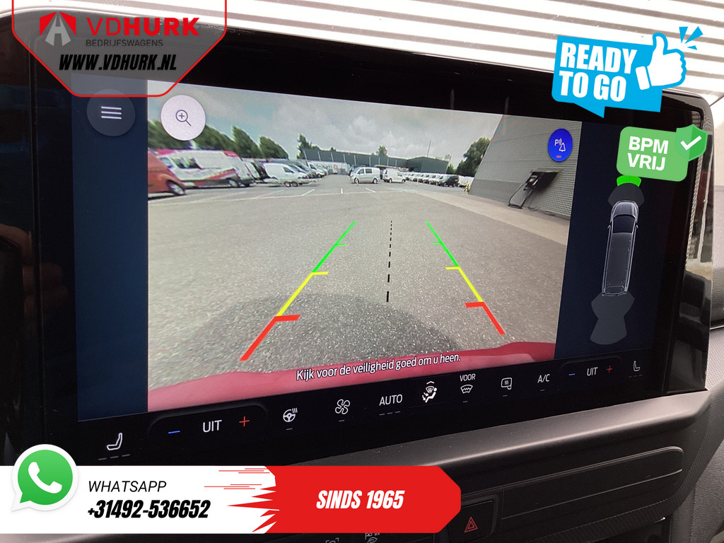 Ford Transit Custom Bestelbus 2.0 TDCI 150 pk L2 Limited BPM VRIJ! Garantie tot 1-28'/ Adapt. Cruise/ LED/ Stoelverw./ Stuurverw./ Carplay/ PDC/ Camera 12