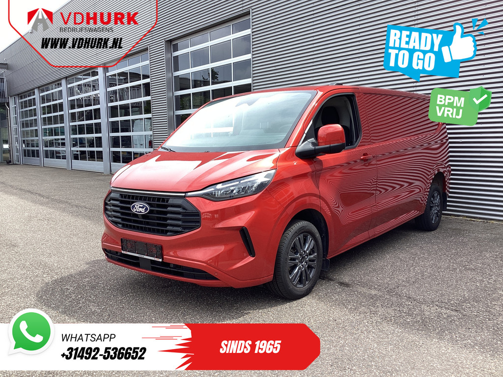 Ford Transit Custom Bestelbus 2.0 TDCI 150 pk L2 Limited BPM VRIJ! Garantie tot 1-28'/ Adapt. Cruise/ LED/ Stoelverw./ Stuurverw./ Carplay/ PDC/ Camera 6