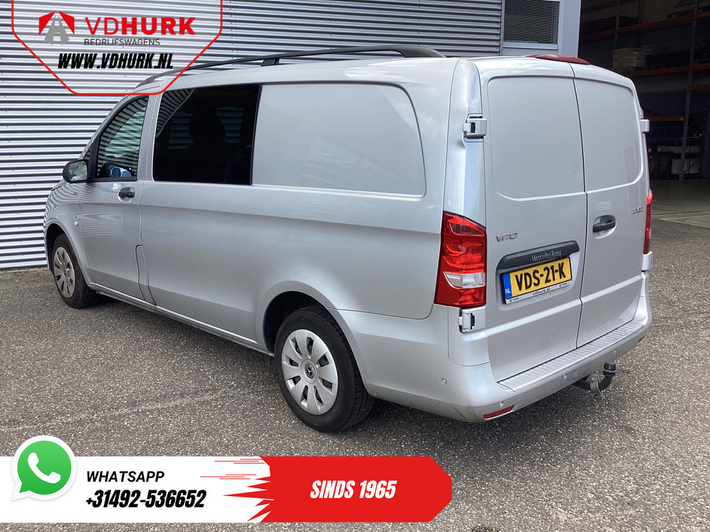 Mercedes-Benz Vito Bestelbus 110 CDI L2 Dubbel Cabine DC EXPORT ONLY NL Auto/ Climate/ Navi/ Cruise/ PDC/ Trekhaak 1