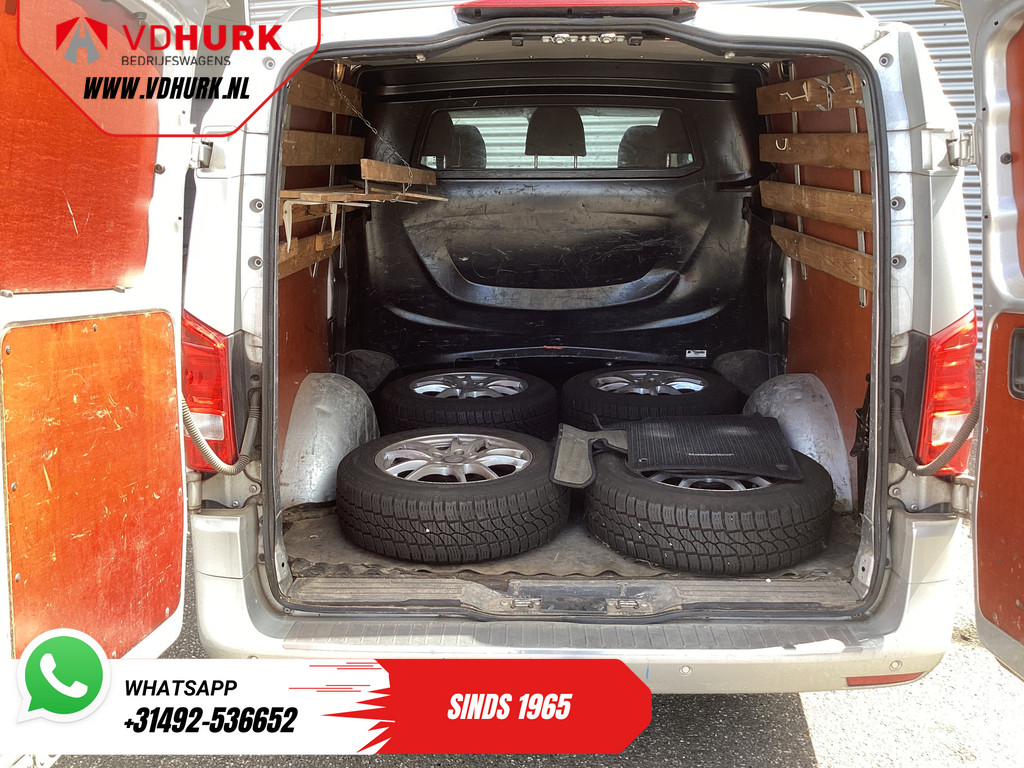 Mercedes-Benz Vito Bestelbus 110 CDI L2 Dubbel Cabine DC EXPORT ONLY NL Auto/ Climate/ Navi/ Cruise/ PDC/ Trekhaak 4