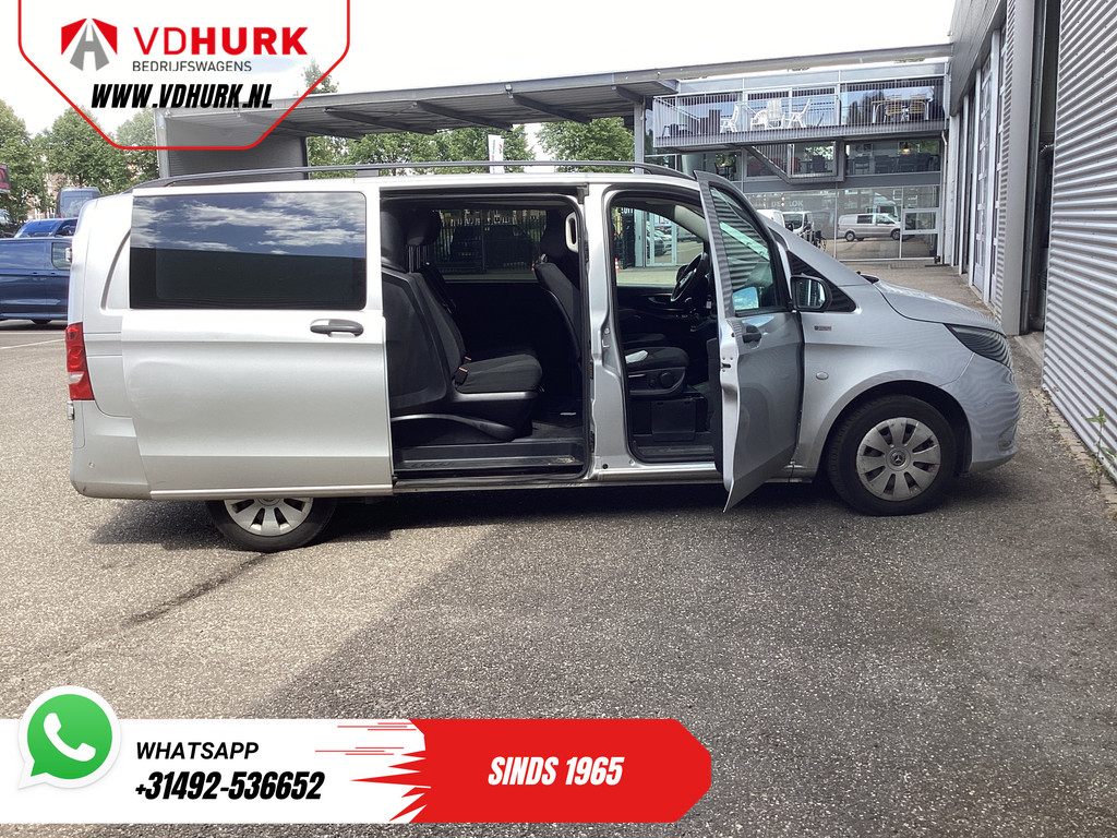 Mercedes-Benz Vito Bestelbus 110 CDI L2 Dubbel Cabine DC EXPORT ONLY NL Auto/ Climate/ Navi/ Cruise/ PDC/ Trekhaak 5