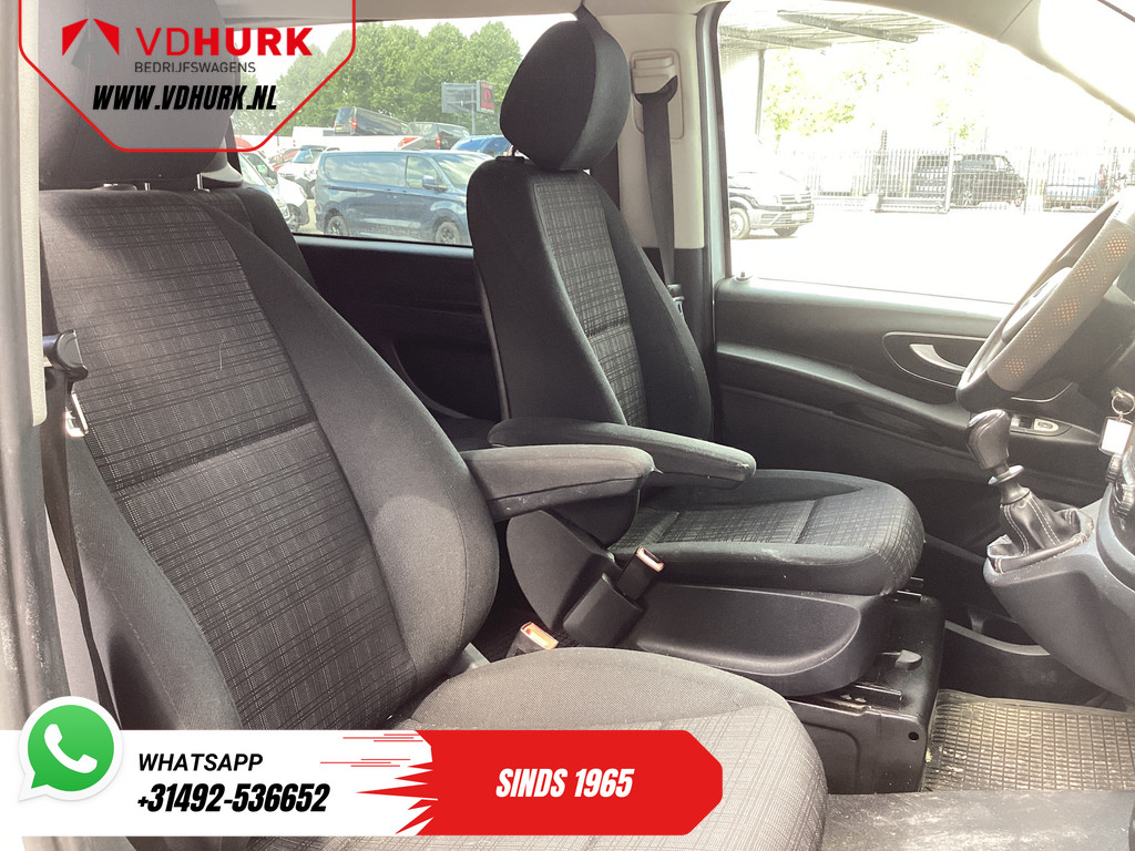 Mercedes-Benz Vito Bestelbus 110 CDI L2 Dubbel Cabine DC EXPORT ONLY NL Auto/ Climate/ Navi/ Cruise/ PDC/ Trekhaak 9