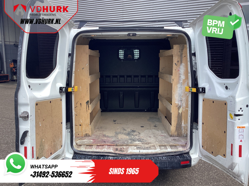 Ford Transit Custom Bestelbus 2.0 TDCI L2 Trend DC Dubbel Cabine BPM VRIJ! NL Auto/ Stoelverw./ Carplay/ 2.7t Trekverm./ Navi/ PDC/ Cruise 4