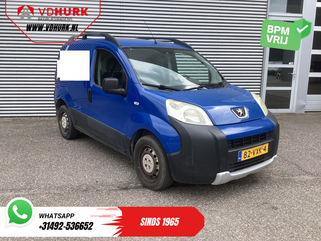 Peugeot Bipper Bestelbus 1.4 HDi EXPORT ONLY Rijdt prima/ Carkit/ Betimmerd/ Radio/ Trekhaak 0