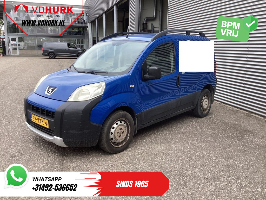 Peugeot Bipper Bestelbus 1.4 HDi EXPORT ONLY Rijdt prima/ Carkit/ Betimmerd/ Radio/ Trekhaak 11