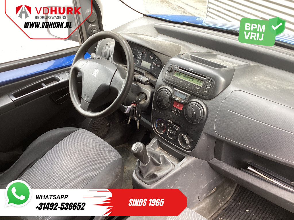 Peugeot Bipper Bestelbus 1.4 HDi EXPORT ONLY Rijdt prima/ Carkit/ Betimmerd/ Radio/ Trekhaak 2