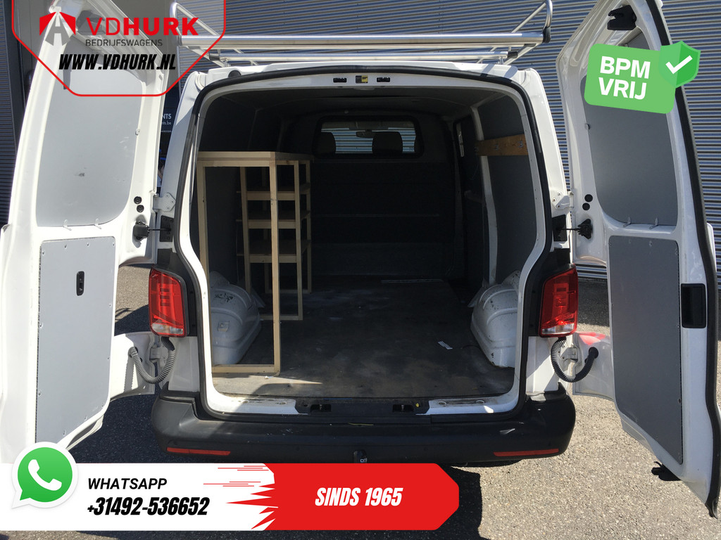 Volkswagen Transporter Bestelbus 2.0 TDI L2 BPM VRIJ! Imperiaal/ Carplay/ Airco/ Cruise/ PDC/ Trekhaak 4