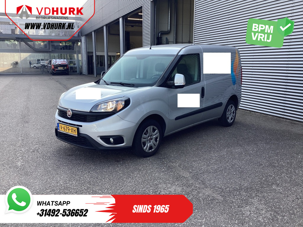 Fiat Dobló Cargo Bestelbus 1.3 MJ 95 pk BPM VRIJ! NL Auto/ Navi/ Airco/ Cruise/ PDC 10