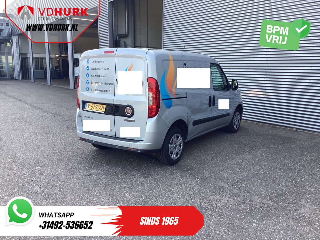 Fiat Dobló Cargo Bestelbus 1.3 MJ 95 pk BPM VRIJ! NL Auto/ Navi/ Airco/ Cruise/ PDC 11