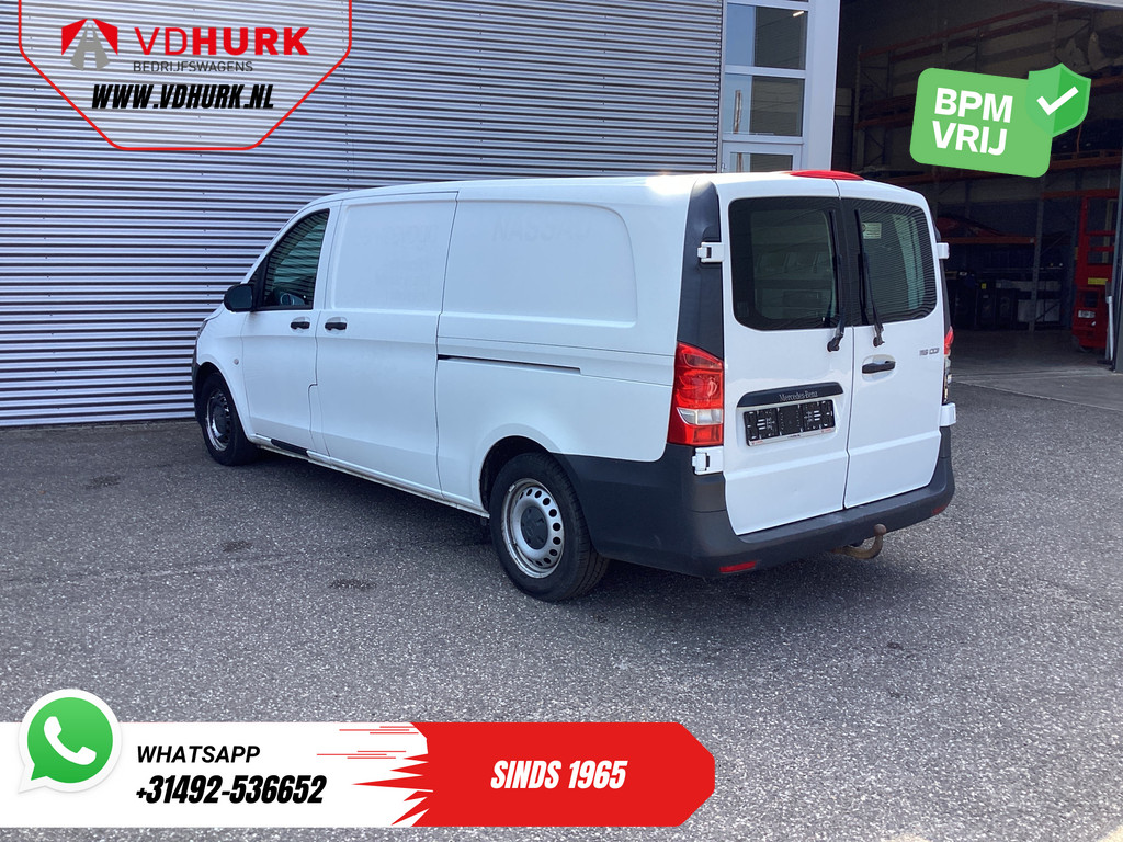 Mercedes-Benz Vito Bestelbus 116 CDI L3 XL EXPORT ONLY 2xSchuifdeur/ Standkachel/ Stoelverw./ Cruise/ Airco/ Trekhaak 1