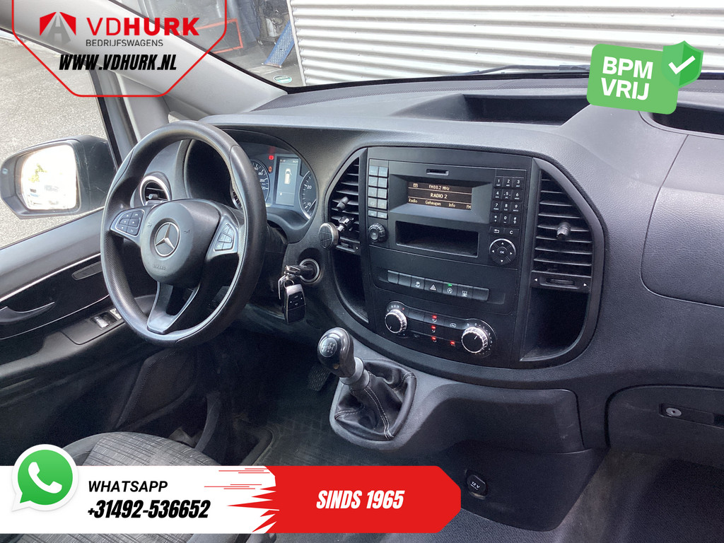 Mercedes-Benz Vito Bestelbus 116 CDI L3 XL EXPORT ONLY 2xSchuifdeur/ Standkachel/ Stoelverw./ Cruise/ Airco/ Trekhaak 2