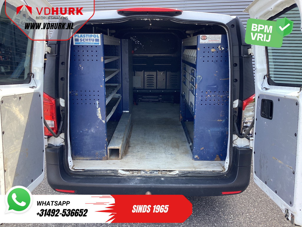 Mercedes-Benz Vito Bestelbus 116 CDI L3 XL EXPORT ONLY 2xSchuifdeur/ Standkachel/ Stoelverw./ Cruise/ Airco/ Trekhaak 4