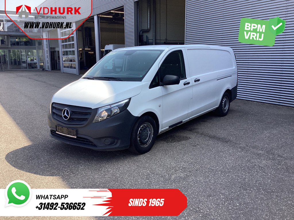 Mercedes-Benz Vito Bestelbus 116 CDI L3 XL EXPORT ONLY 2xSchuifdeur/ Standkachel/ Stoelverw./ Cruise/ Airco/ Trekhaak 7