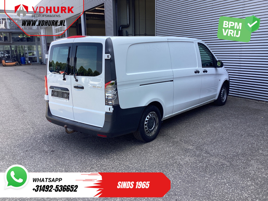 Mercedes-Benz Vito Bestelbus 116 CDI L3 XL EXPORT ONLY 2xSchuifdeur/ Standkachel/ Stoelverw./ Cruise/ Airco/ Trekhaak 8